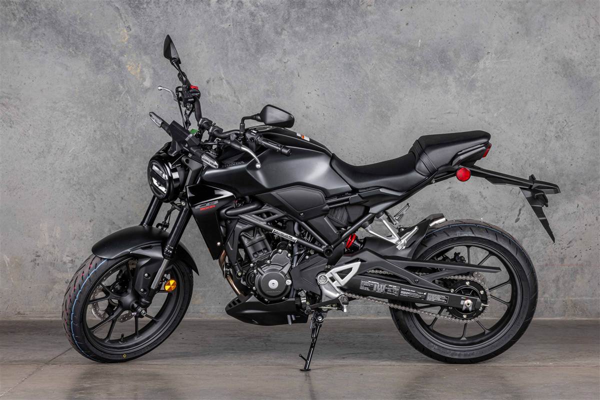 2026 Honda CB300R ABS Matte Black Metallic