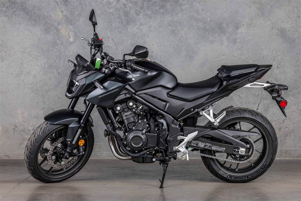 2026 Honda CB500 Hornet Matte Black Metallic