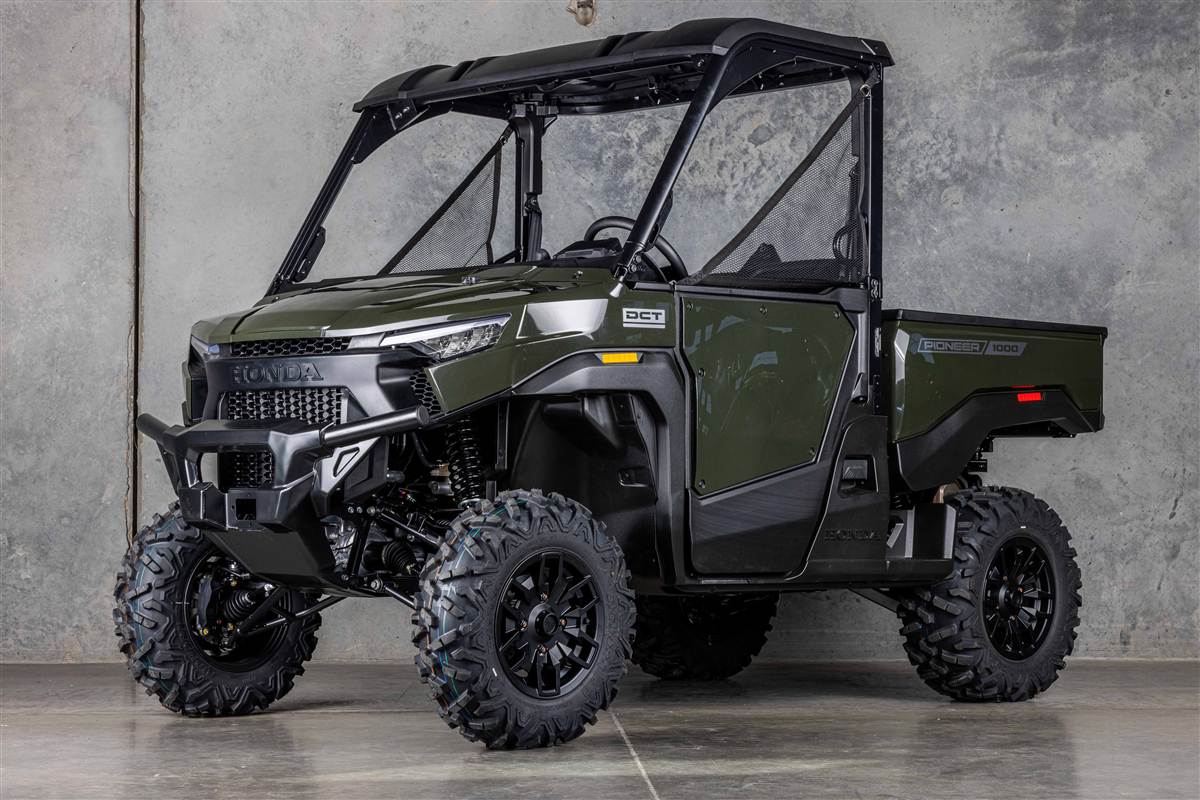 2026 Honda PIONEER 1000 DELUXE Black Forest Green
