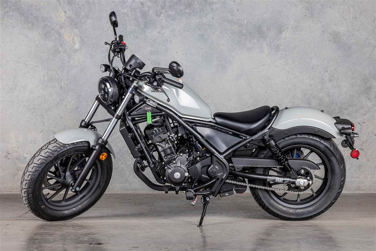 2026 Honda REBEL 300 E-CLUTCH Pearl Smoky Gray